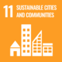 Sustainable Development Goal (SDG) 11 - Sustainable Cities and Communities logo