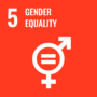 Sustainable Development Goal (SDG) 5 - Gender Equality logo